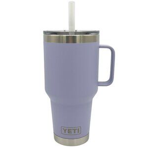 LASER ENGRAVED PERSONALIZATION YETI  35 oz. Straw Lid Tumbler in COSMIC LILAC